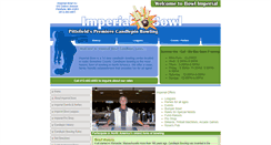 Desktop Screenshot of bowlimperial.com
